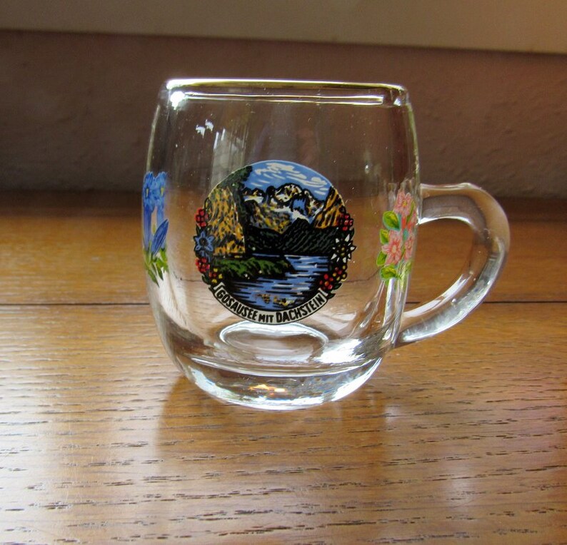 Three German Souvenir Whiskey Shot Glasses Tasting Room Etsy