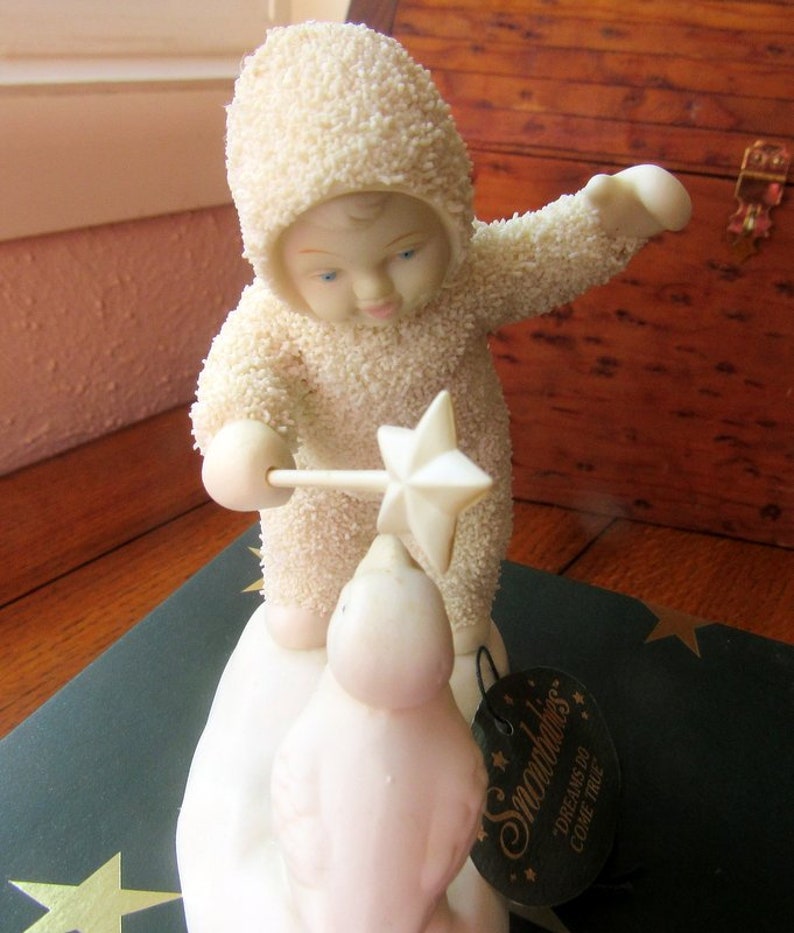 Dept. 56 Snowbabies Figurine Vintage 2000 dreams Do Come Etsy