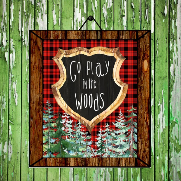 Go Play in the Woods Printable