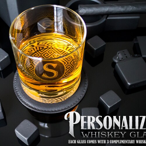 Engraved Whiskey Glasses Wedding Party Gift Etsy
