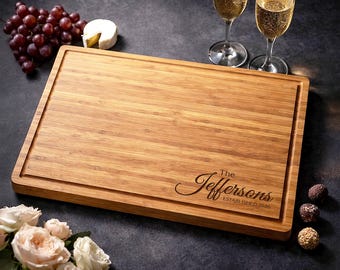 Personalized Cutting Board - Wedding Gifts
