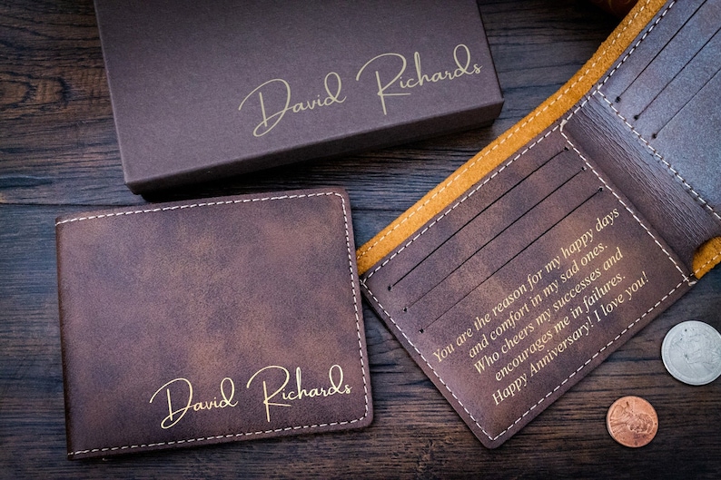 Personalised Mens Wallets Australia