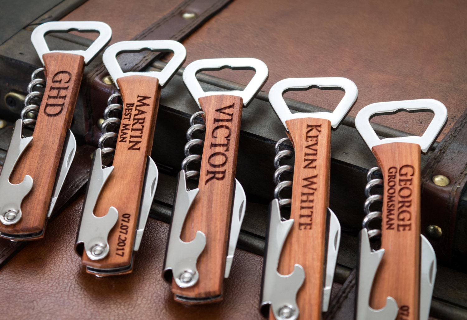 Bottle Opener Personalized Bottle Opener Groomsmen Gift