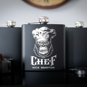 Personalized Flask, Firefighter Gift, Gift for Doctor, Gift for Police ...