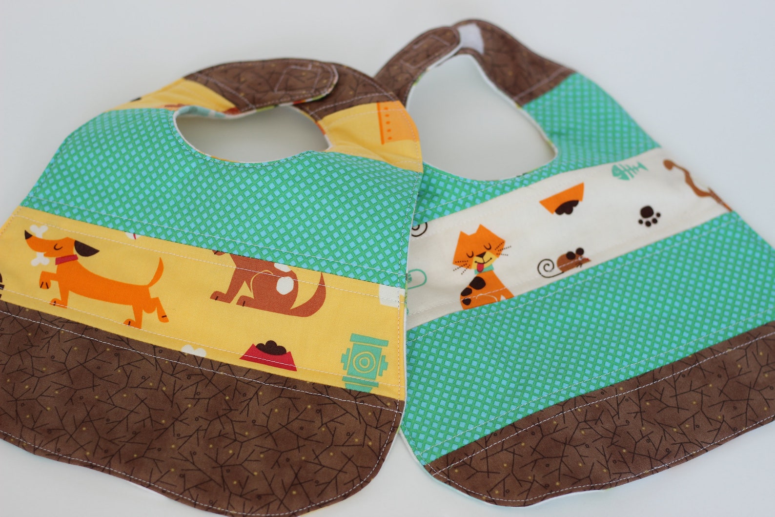 Baby Bibs Quilted Baby Bibs Patchwork Baby Bibs Baby Etsy Canada
