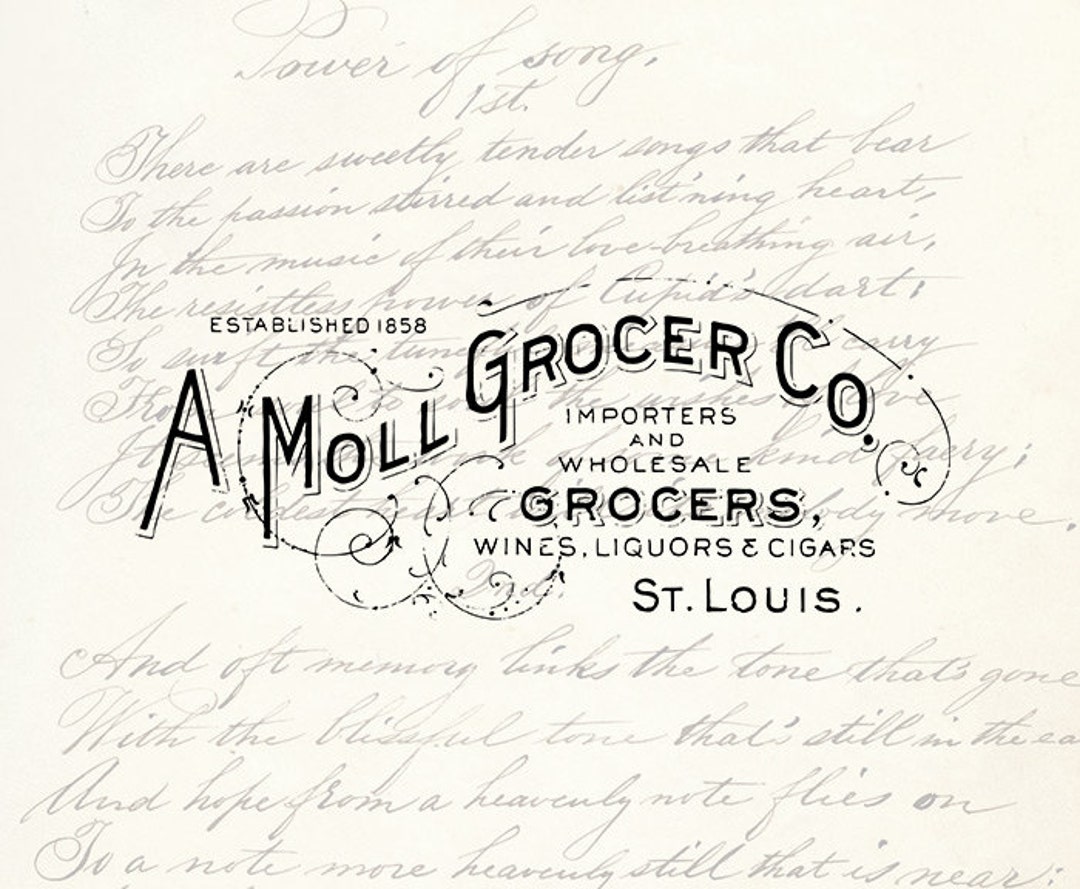 Digital Download Vintage Antique Typography Label Word Phrase Antique