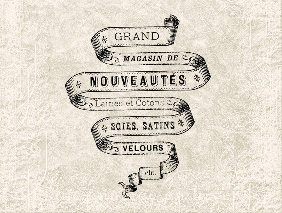 Digital Download Antique Paris French Ad - Vintage Paris French ...