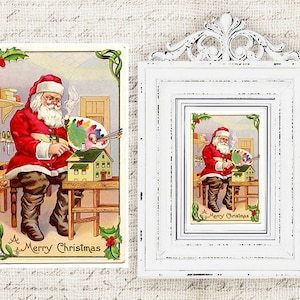 Cartoline di Natale Digitali - Cartolina di Natale Vintage Antica - Cartolina di Natale Vittoriana - Cartoline di Natale - INSTANT DOWNLOAD