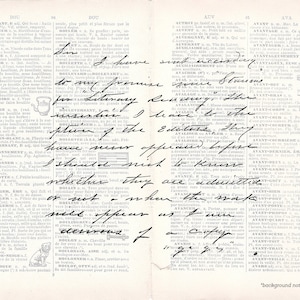 Escritura digital - Gráfico digital de clipart imprimible de letra antigua antigua - scrapbooking, transferencias y más - DESCARGA INSTANTÁNEA png y jpg