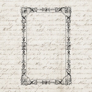 12 Vintage Antique Vintage Frames Set PNG Bundle Ornate Frames Clipart Printable image 2