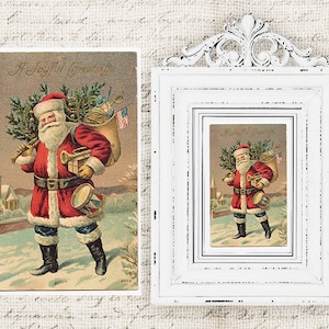 Cartoline di Natale Digitali - Cartolina di Natale Vintage Antica - Cartolina di Natale Vittoriana - Cartoline di Natale - INSTANT DOWNLOAD