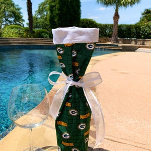 Green Bay Packers Bottle Gift Bag