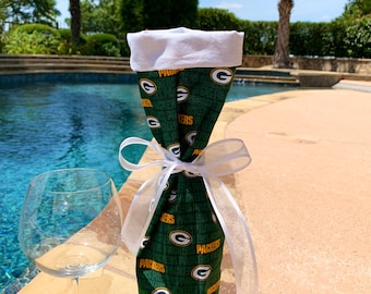 Green Bay Packers Bottle Gift Bag