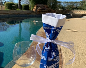 LA Dodgers Wine Bottle Gift Bag