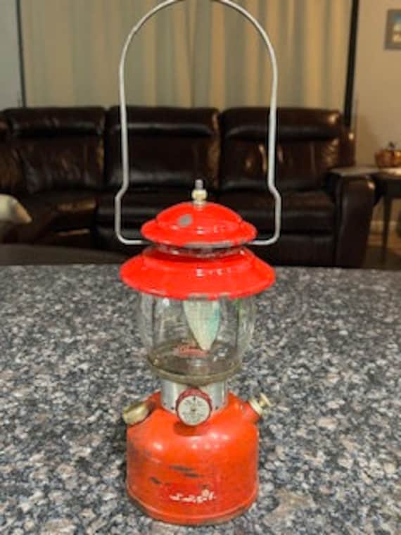 Vintage 1963 Coleman 200A Lantern: Original Globe, Functional - Etsy