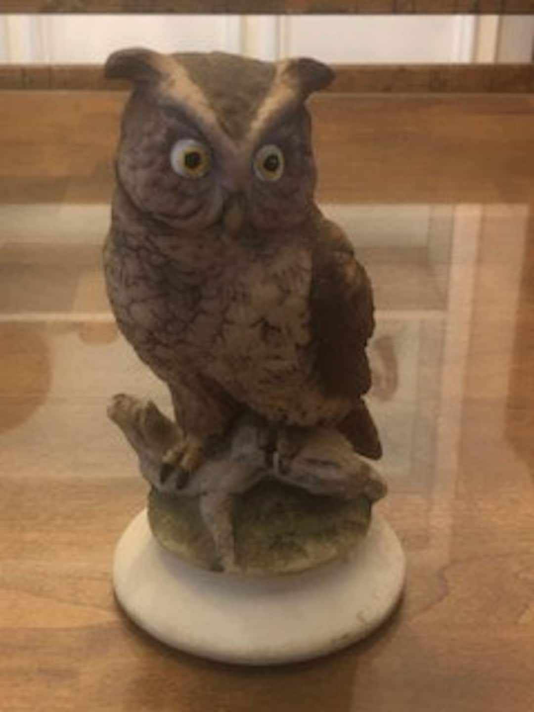 Lefton China Hand Painted Owl : Owl KW866 - Vintage