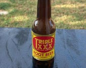 Triple XXX Root Beer bottle - 1985 date. Collectible