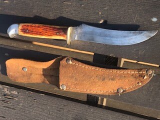 Vintage Cutco 1763 Hunting Fishing Knife