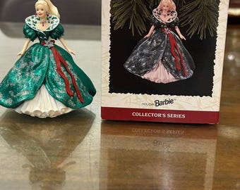 1995 Holiday Barbie Collector's series Hallmark Keepsake Ornament- Excellent condition.