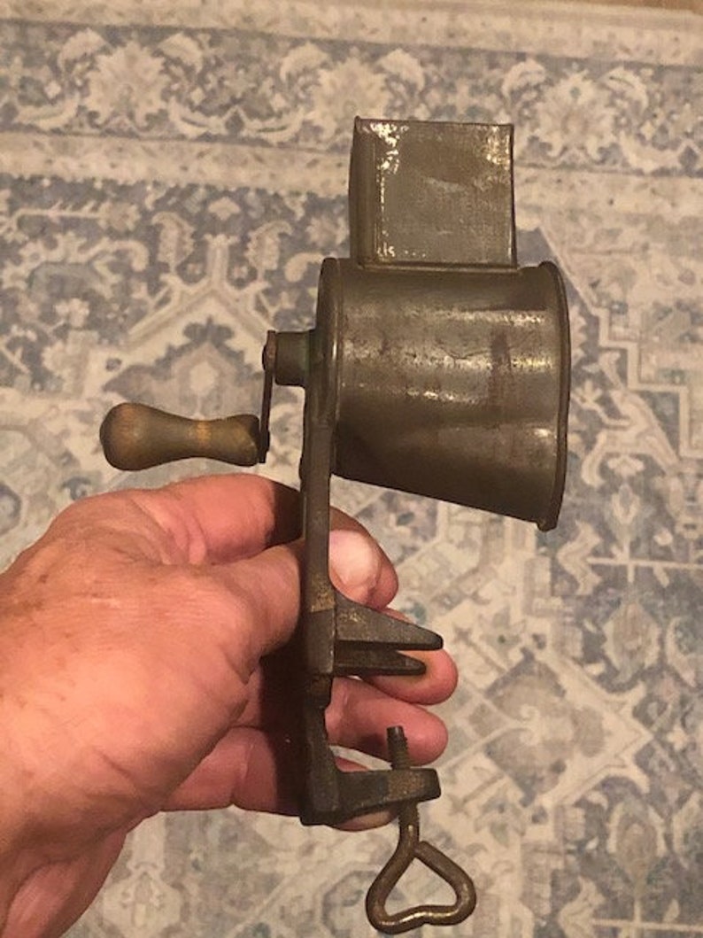 Lorraine Metal Mfg Co. Table Mount cast Iron and metal Cheese Etsy