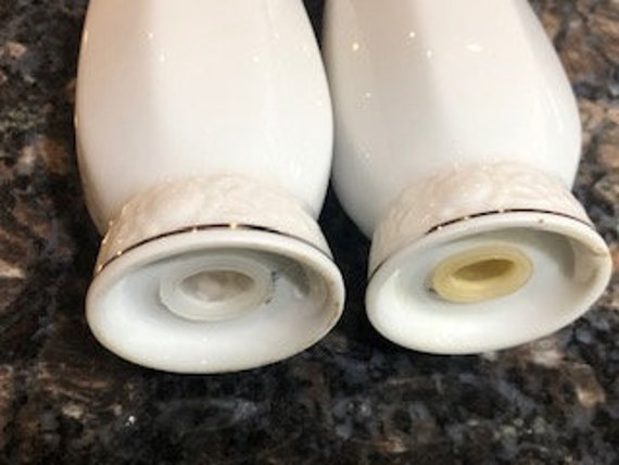 Salt and Pepper Shakers - Porcelain S&P Shakers -… - image 3