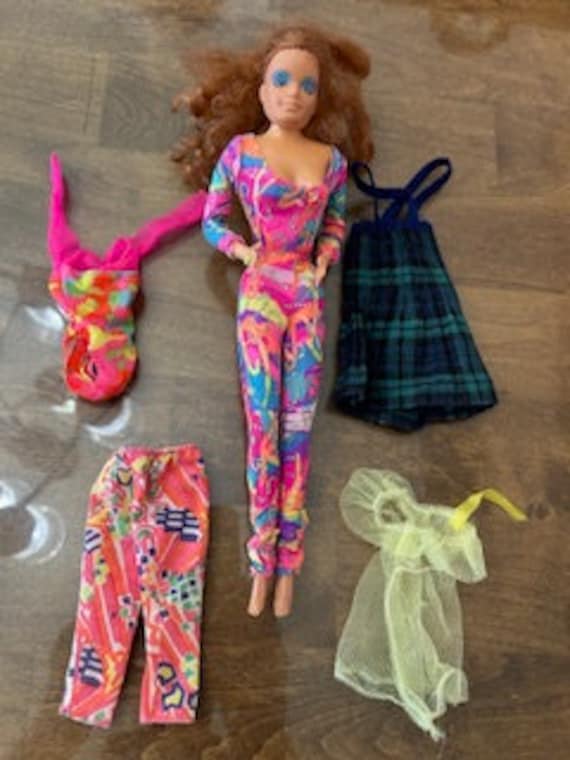 Barbie vintage Philippines 1966 robe sirène années 1980 1990