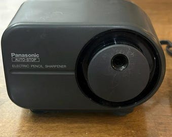 Panasonic model # KP-350 auto-stop electric pencil sharpener. Pre-owned- Works great.