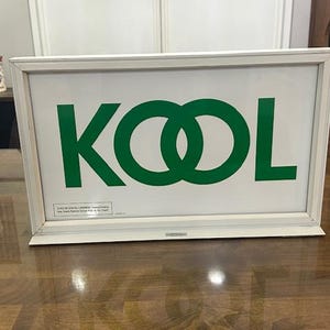 Kool Cigarette Sign - Etsy