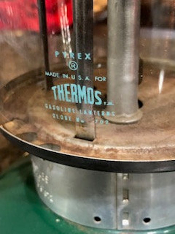 Thermos model 8326 Big Hat Camp Lantern - Pyrex G… - image 3