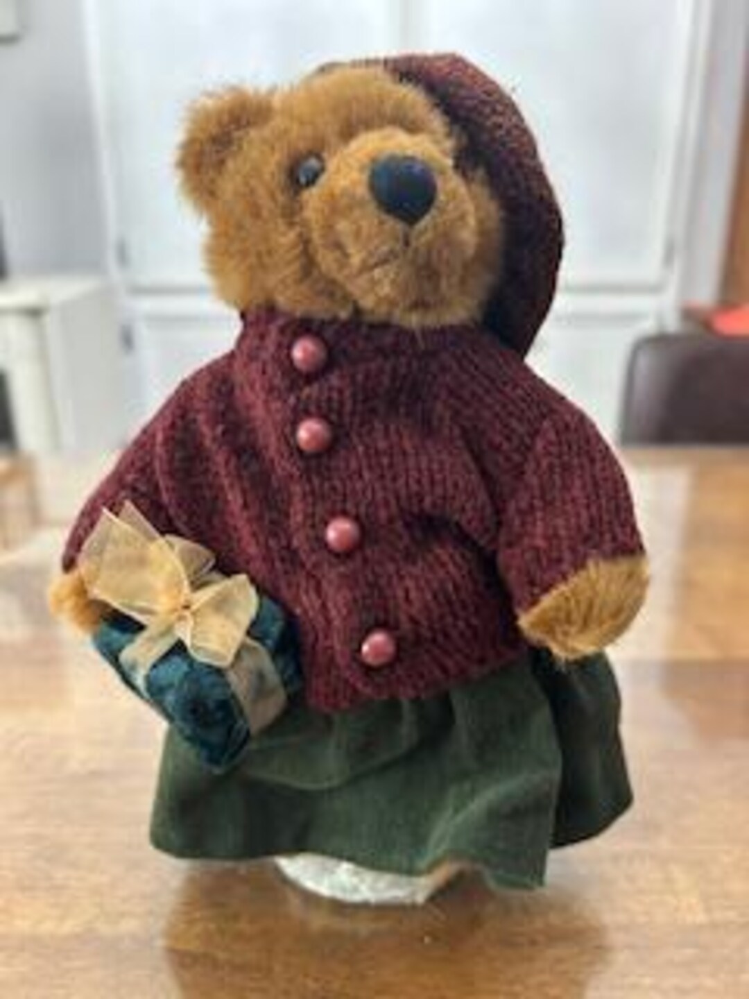 Vintage Russ Christmas Plush Bear: Berrie & Co. #67. - Etsy