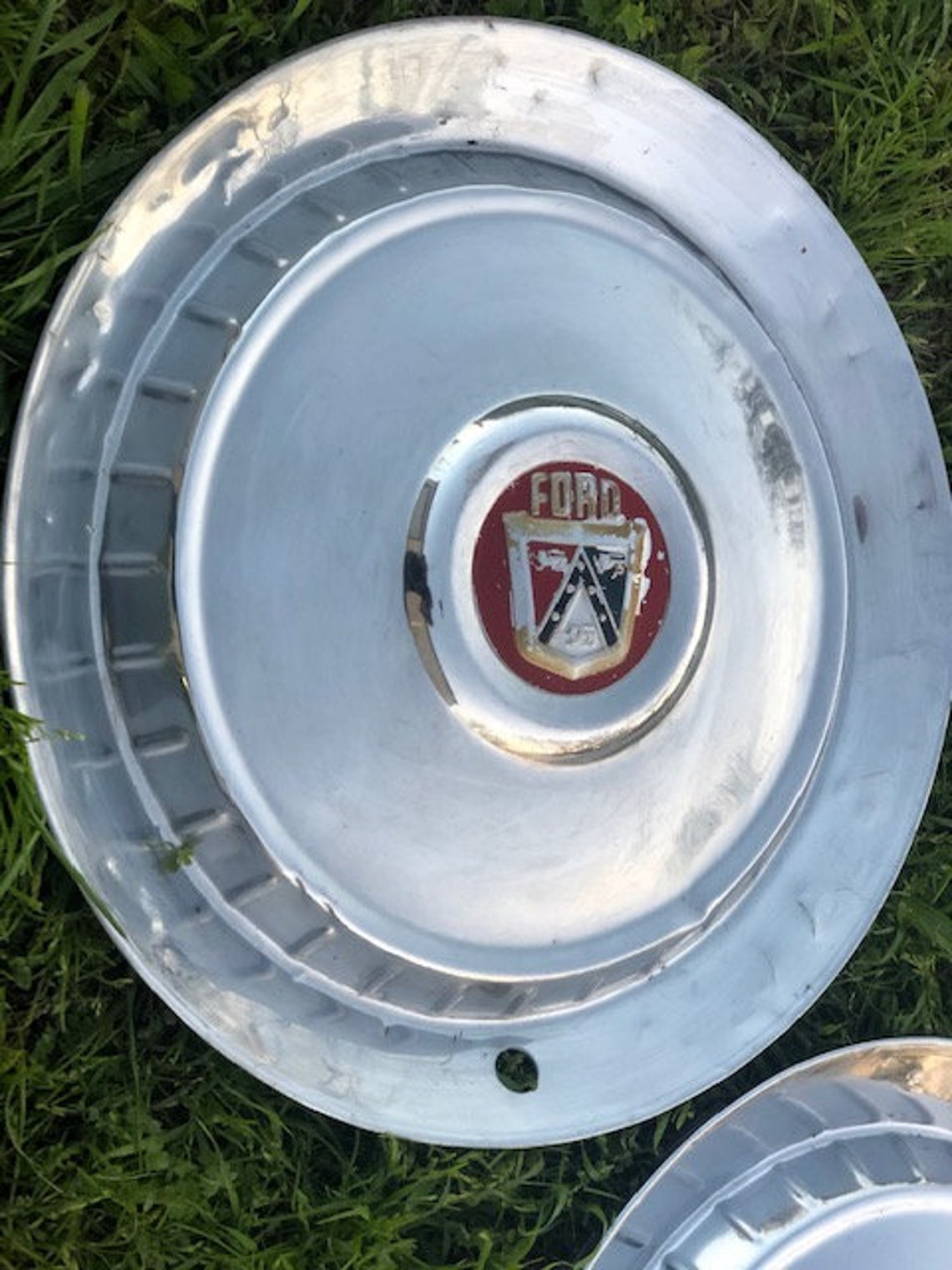 Ford 1955 OEM Ford Chrome 15'' Hubcaps. Set of Etsy