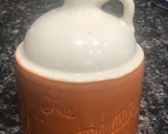 Antique Two-Tone Crock Jug: The Homesteader, Replacement Cork Stopper