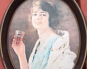 Coca Cola Serving Tray - Very Nice : Antique - Vintage.