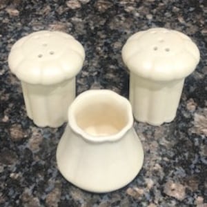 Salt and Pepper Shaker set . Mushroom them S&P shakers with Mushroom toothpick holder.