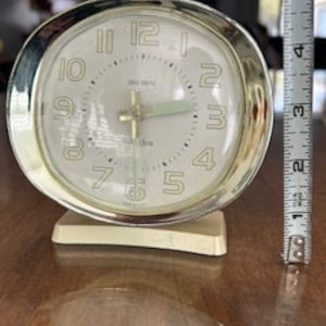 Alarm Clock : Westclox Big Ben alarm clock with luminous green clock hands- vintage - works great