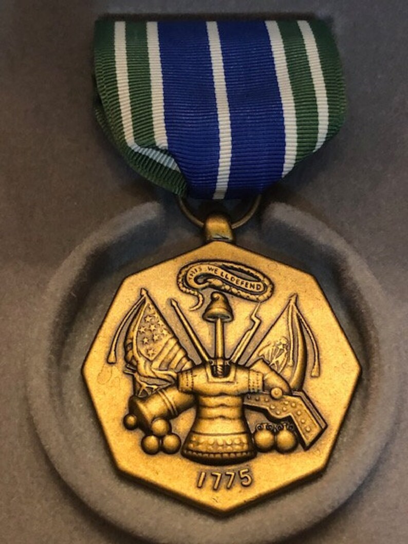 Military Vintage Medal for Military Achievement Award with Etsy