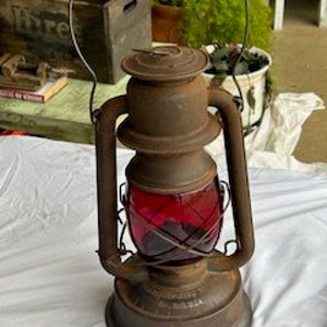 アンティークレトロランプ ※224874 Lantern : Antique Norleigh-diamond -shapleigh Hardware Co. St