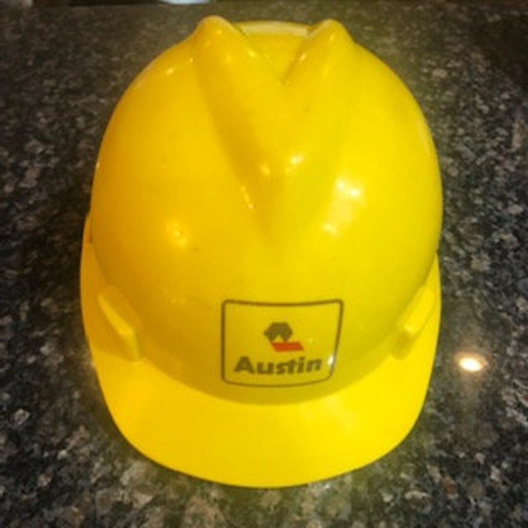 Hard Hat Safety construction Austin MSA Fastrac II Etsy