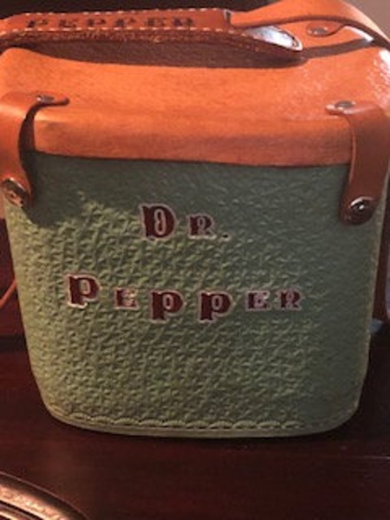 Custom Hand Made Dr. Pepper Picnic BasketCooler Quality Etsy