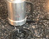 Percolator coffee pot Vintage Electric 1940 39 s AM 6 cup Percolator Coffee Pot - Vintage - Works great 9 39 39 tall by 6 39 39 in diameter
