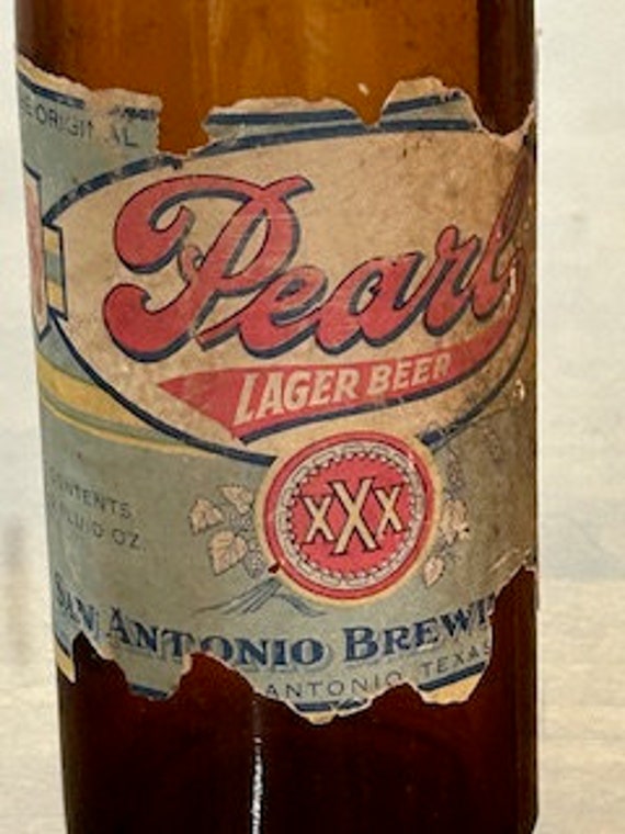 Antique Pearl Lager Beer Bottle – 1930s San Antonio, Tx Brewing Co