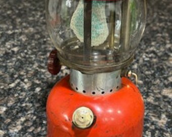 Vintage 1963 Coleman 200A Lantern: Original Globe, Functional - Etsy