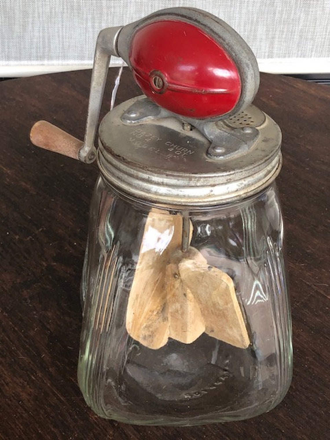 Dazey Butter Churn 4 4 Qt One gallon Antique Etsy