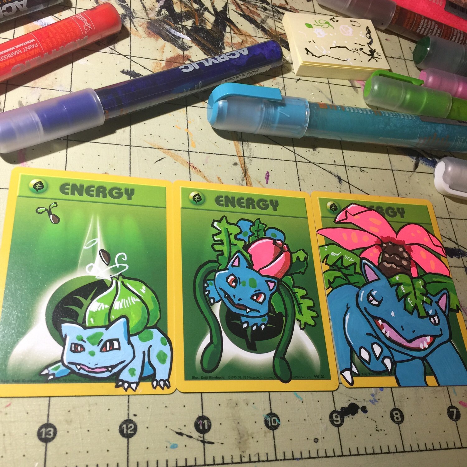 Painted Pokemon Card Commission | Etsy