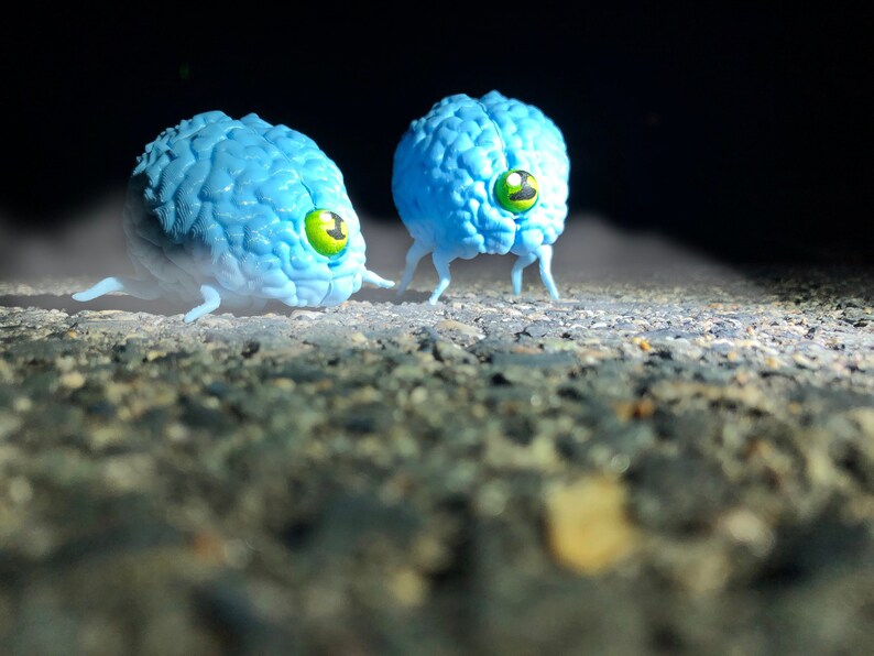 3D Printed Giant Space Brains of Palos Verdes