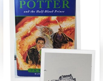 Harry Potter en de Halfbloed Prins First Edition Edinburgh Castle st…