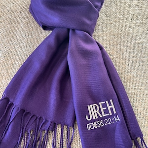 Jireh Scripture Shawl
