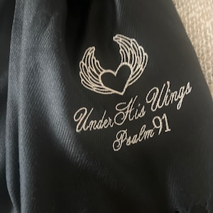 Unter Seinen Flügeln Schal Psalm 91