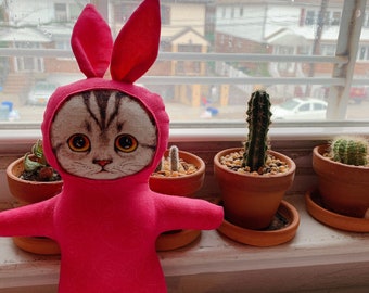 Handmade Kitty Bunny