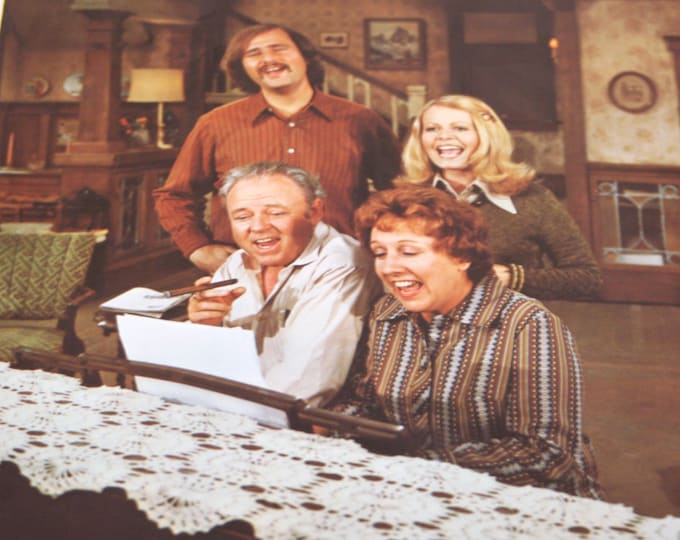 Rare 1971 All in the Family "remembering You" Closing Theme Song Sheet